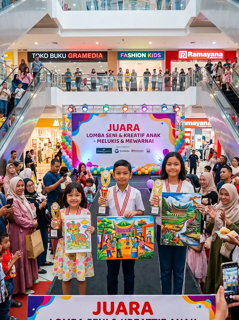Foto juara bidang Seni, Desain & Audio-Visual