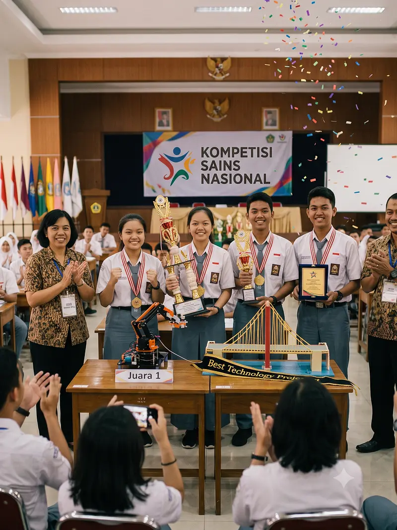 Foto juara bidang Teknologi, Digital & E-sports